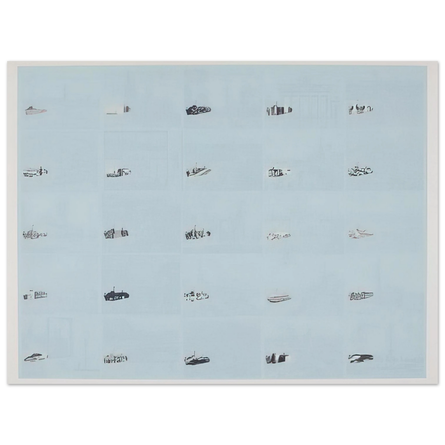 Dieter Roth - Düsseldorf - 1970 Fine Art Poster - Default Title