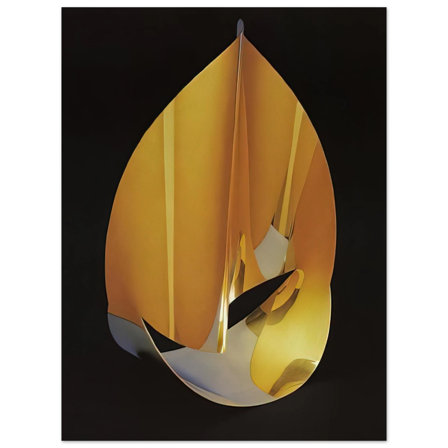 Max Bill - Area of a pentagon in space with plain circumference - 1977 Fine Art Poster - Default Title