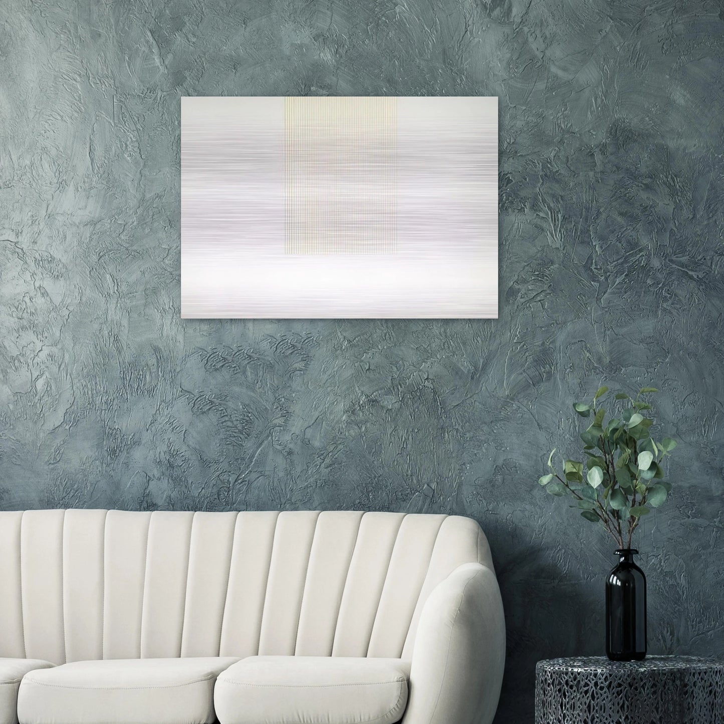 Untitled #1 - 1971 - Gene Davis Brushed Aluminum Print - 70x100 cm / 28x40 inches | Gene Davis Aluminum Print | Gene Davis Prints