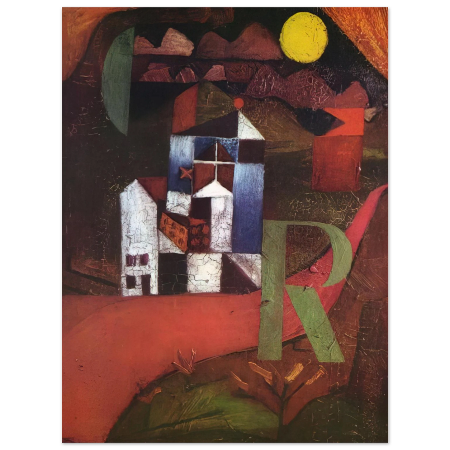 Paul Klee - VILLA R 1919 Fine Art Poster - Default Title