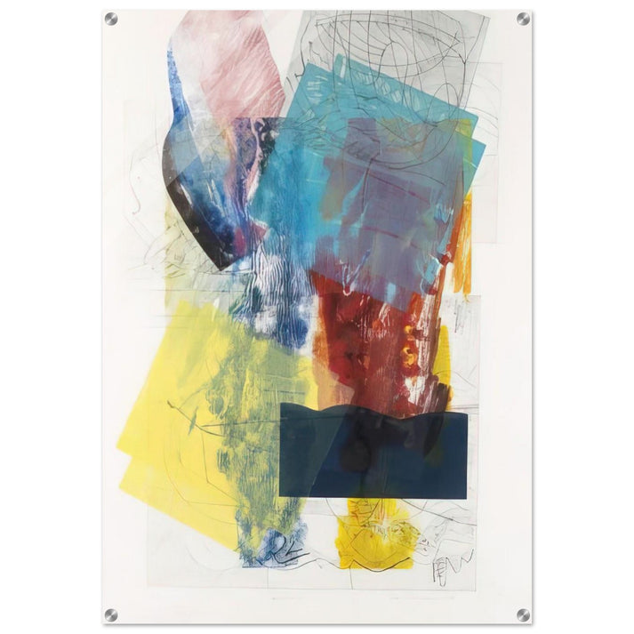 Aviation 3 - Sam Gilliam Acrylic Print - 70x100 cm / 28x40″ inches