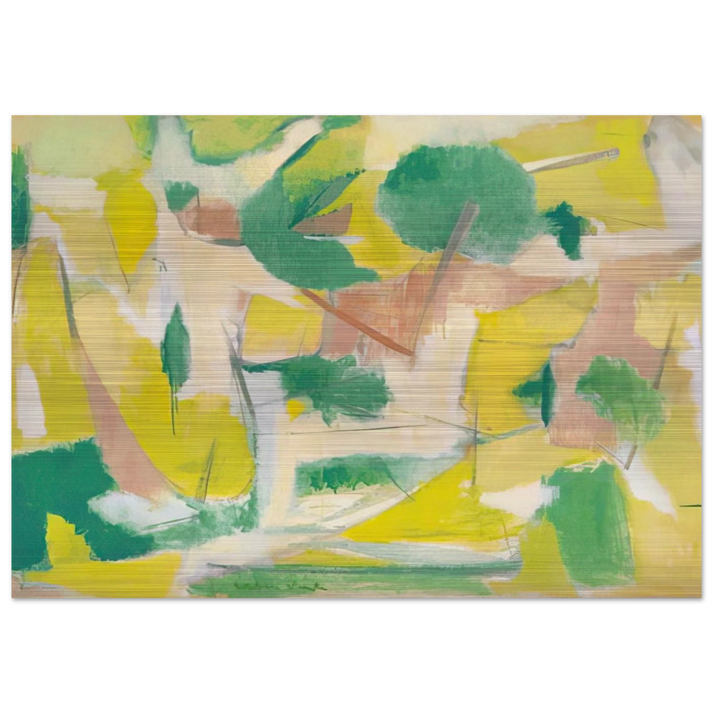 COPLA 1951 - Esteban Vicente Brushed Aluminum Print - 70x100 cm / 28x40 inches | Esteban Vicente Aluminum Print | Esteban Vicente Prints