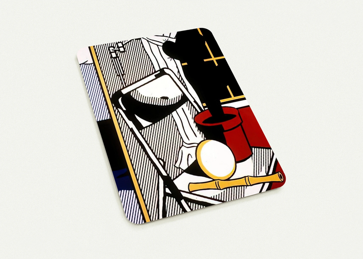 INTERIOR WITH CACTUS 1978 By Roy Lichtenstein Pack of 10 Post Cards | Roy Lichtenstein Post Cards | A6 (10.5 x 14.8 cm) - 4.1 x 5.8 inches