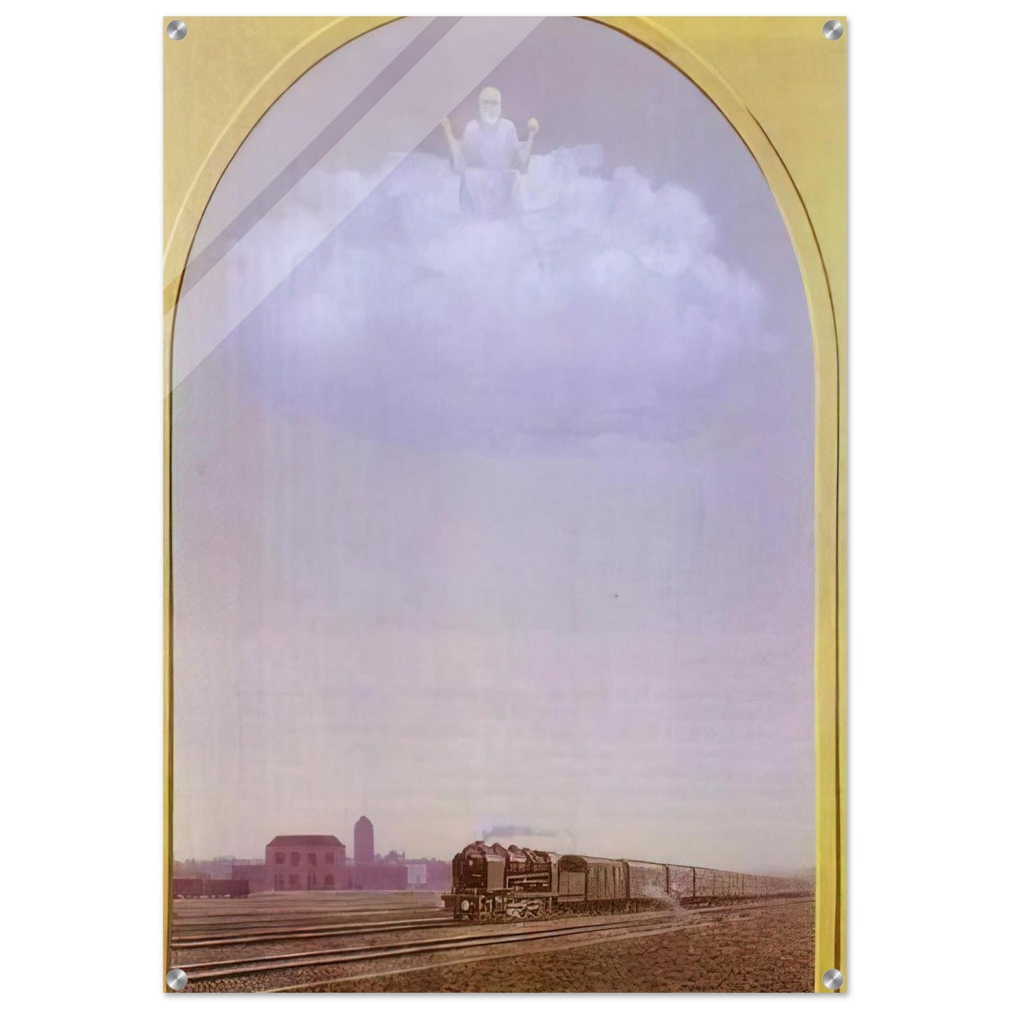 THE NIGHTINGALE 1962 - Rene Magritte Acrylic Print - 70x100 cm / 28x40″ inches