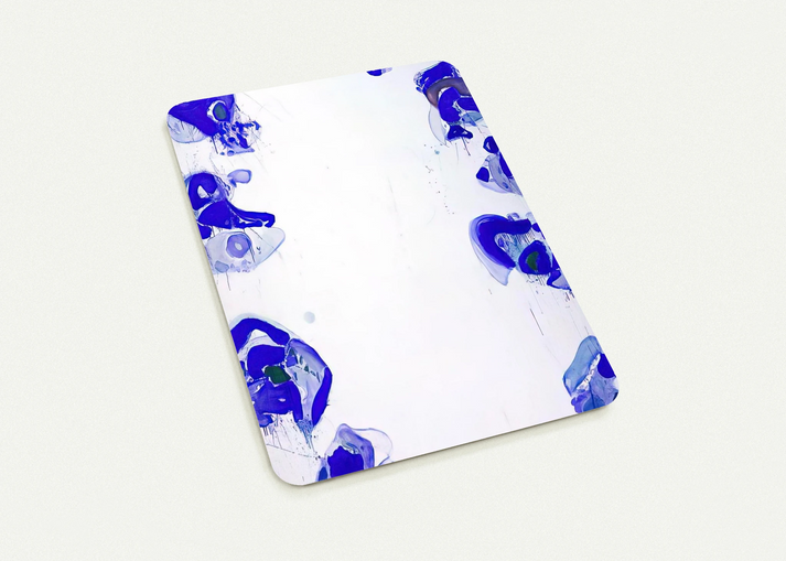 Blue Balls By Sam Francis Pack of 10 Post Cards | Sam Francis Post Cards | A6 (10.5 x 14.8 cm) - 4.1 x 5.8 inches