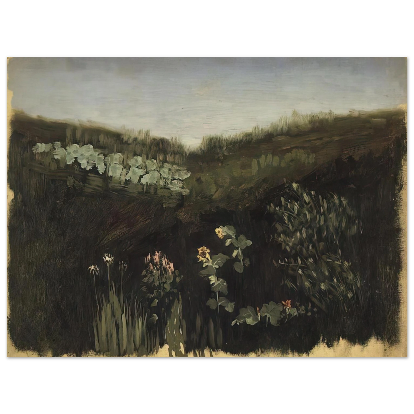 Arkhyp Kuindzhi - Sunflowers. Crimea Fine Art Poster - Default Title