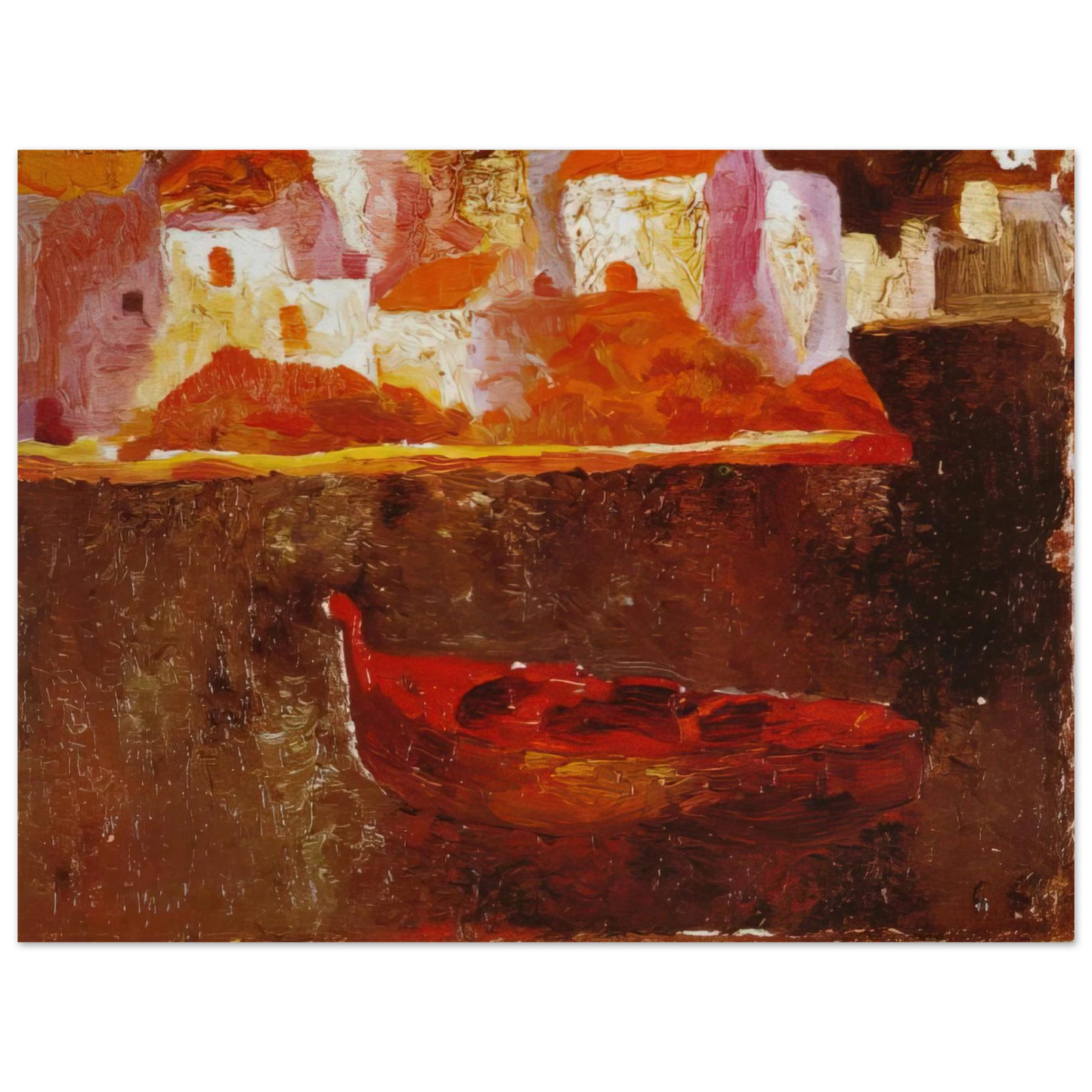 Salvador Dali - PUNTA ES BALUARD DE LA RIBA D EN PITXOT 1919 Fine Art Poster - Default Title