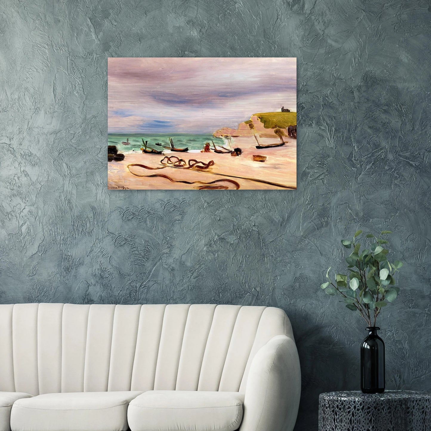 ROPES ON THE BEACH AT ETRETAT 1920 - Henri Matisse Brushed Aluminum Print - 70x100 cm / 28x40 inches | Henri Matisse Aluminum Print | Henri Matisse Prints