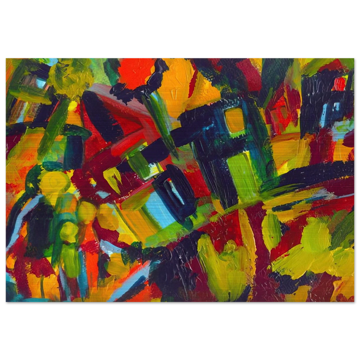 NOT_DETECTED_189365 - Wassily Kandinsky Brushed Aluminum Print - 70x100 cm / 28x40 inches | Wassily Kandinsky Aluminum Print | Wassily Kandinsky Prints