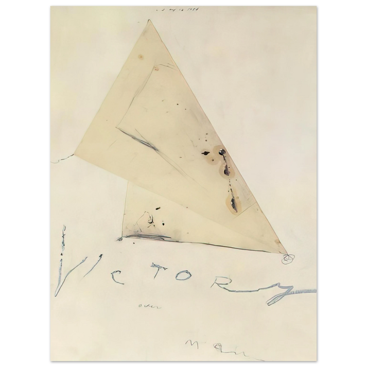 Cy Twombly - Victory 75x100 cm / 30x40inches Fine Art Poster