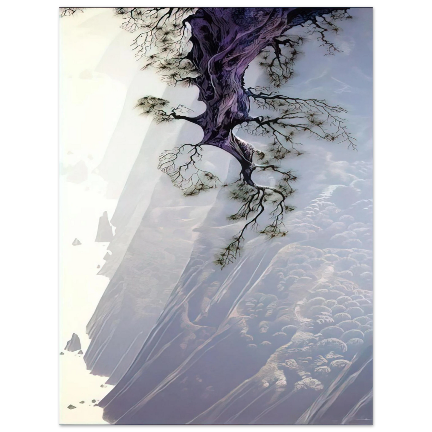 Eyvind Earle - Mountain Rise Fine Art Poster - Default Title
