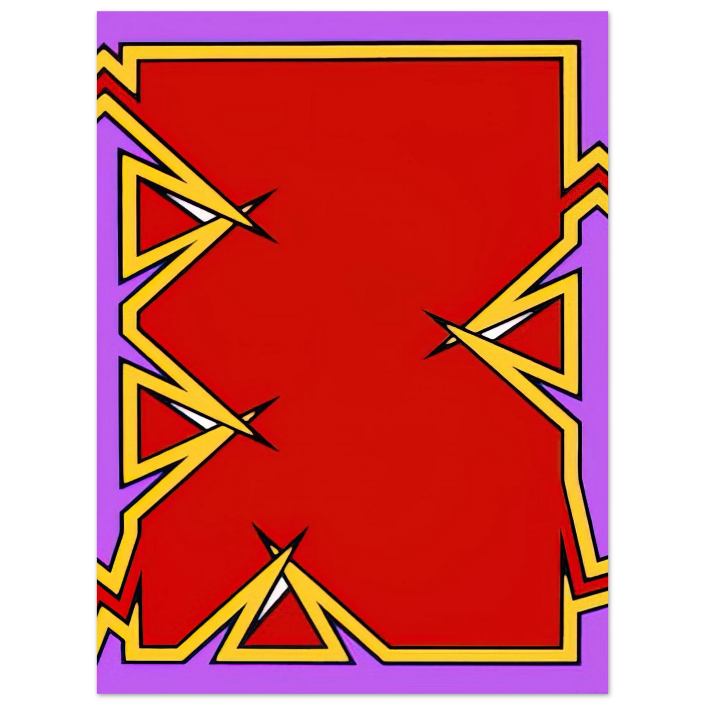 Nicholas Krushenick - Boston Tea Party - 1975 Fine Art Poster - Default Title