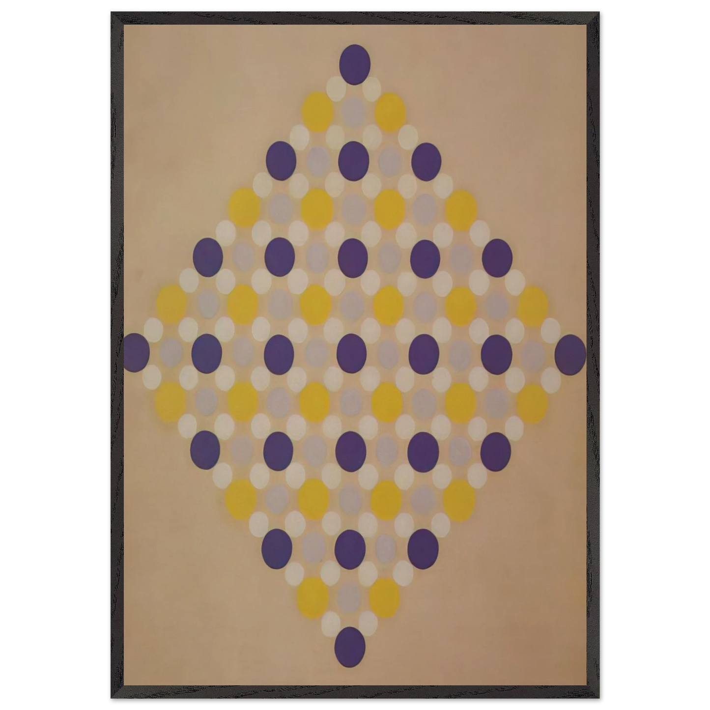 Untitled - 1963 N8 - Thomas Downing Framed Art Print – Black Wooden Frame - Default Title - -Framed Art Print