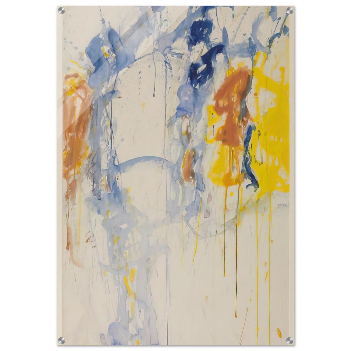 Painting - Sam Francis Acrylic Print - 70x100 cm / 28x40″ inches | Sam Francis Wall Art | Sam Francis Prints