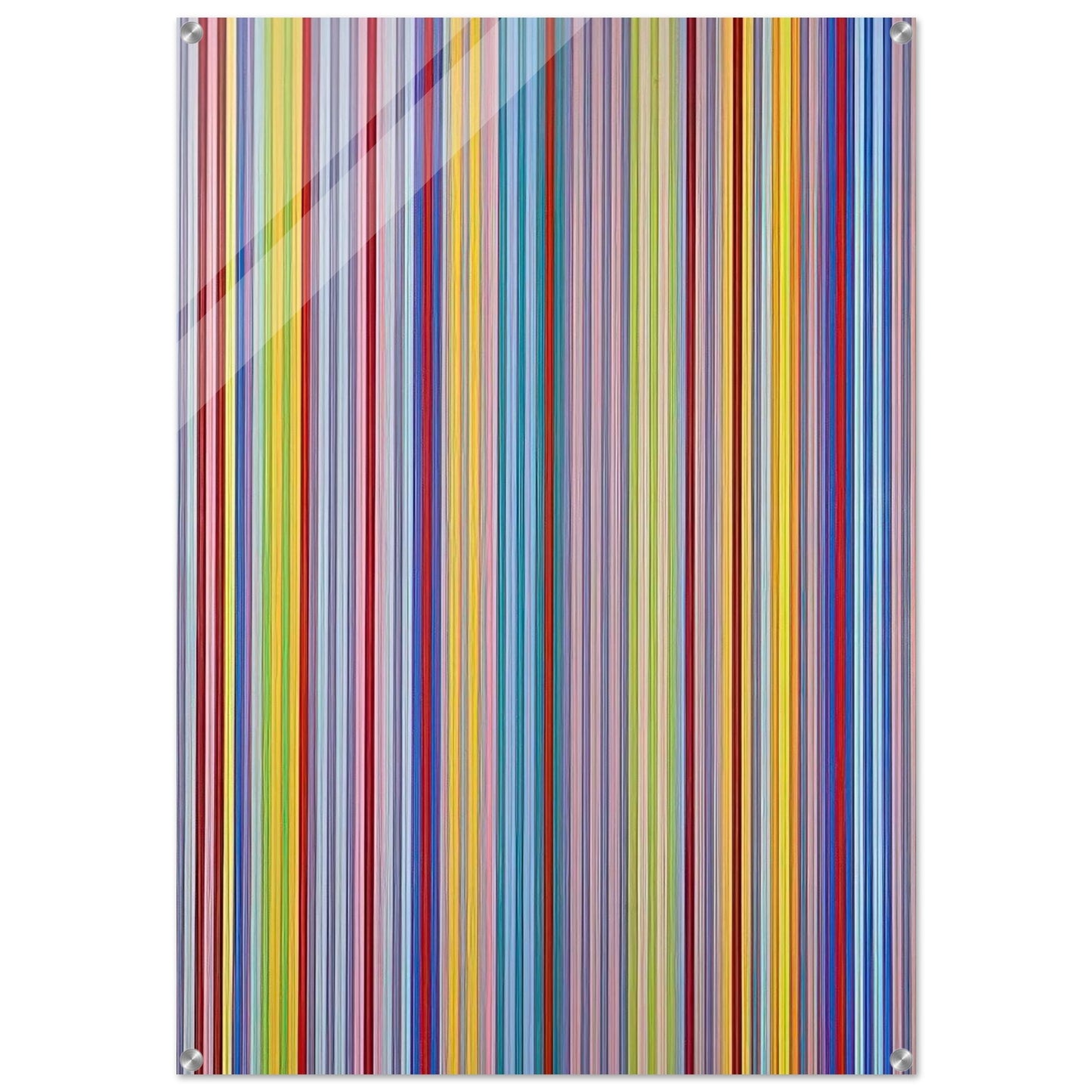 Battle for Grownups - 1970 - Gene Davis Acrylic Print - 70x100 cm / 28x40″ inches | Gene Davis Wall Art | Gene Davis Prints