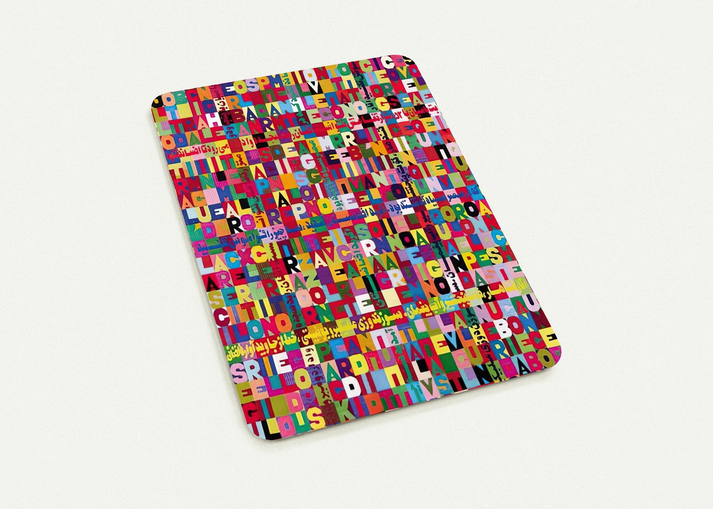 OGGI VENISETESIMO GIORNO UNDICESIMO MESE ANNO MILLENOVEIOOO ANTOTO ALIGHIERO E BOETTI ALLAMATO By Alighiero Boetti Pack of 10 Post Cards | Alighiero Boetti Post Cards | A6 (10.5 x 14.8 cm) - 4.1 x 5.8 inches
