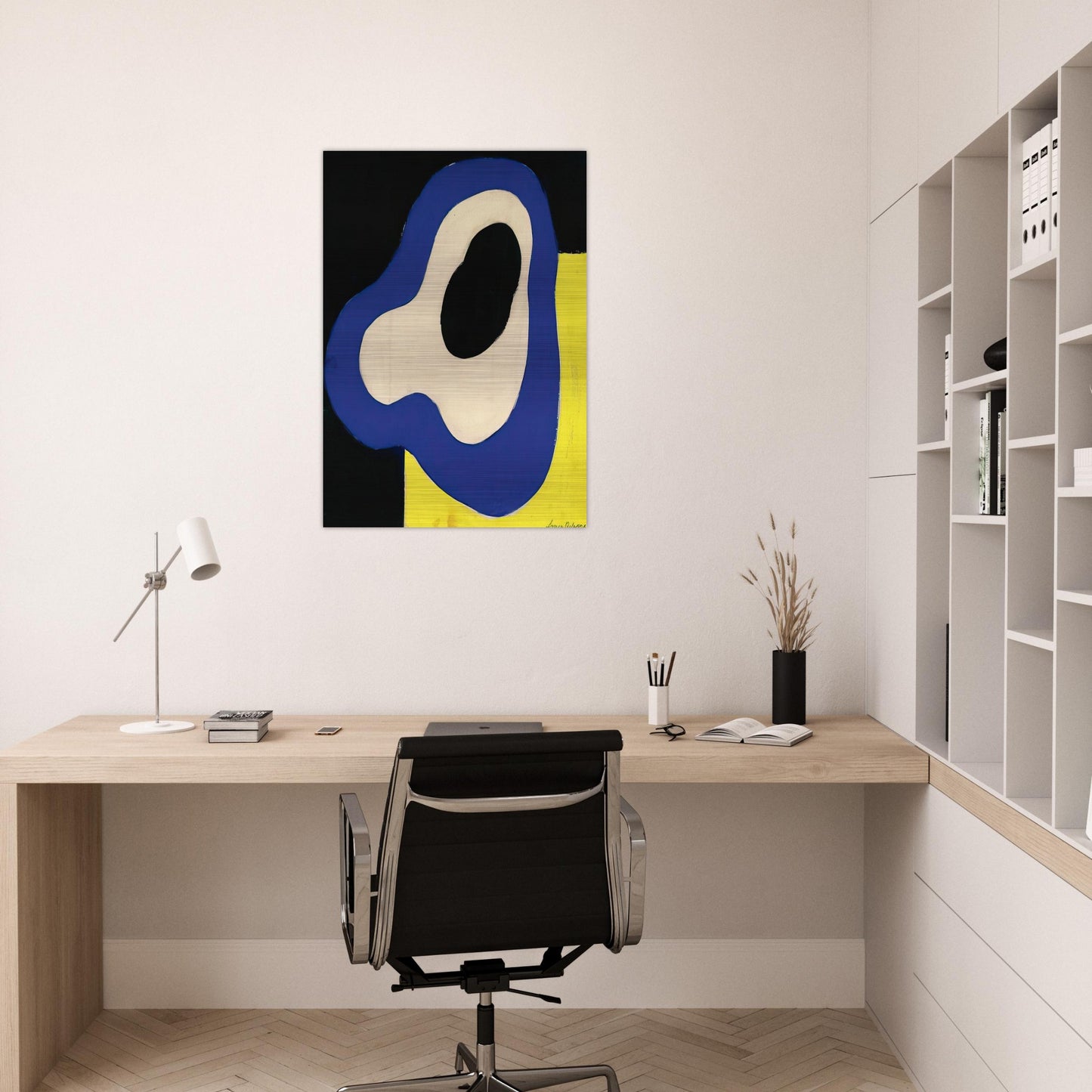 RYTHME - Sonia Delaunay Brushed Aluminum Print - 70x100 cm / 28x40 inches | Sonia Delaunay Aluminum Print | Sonia Delaunay Prints