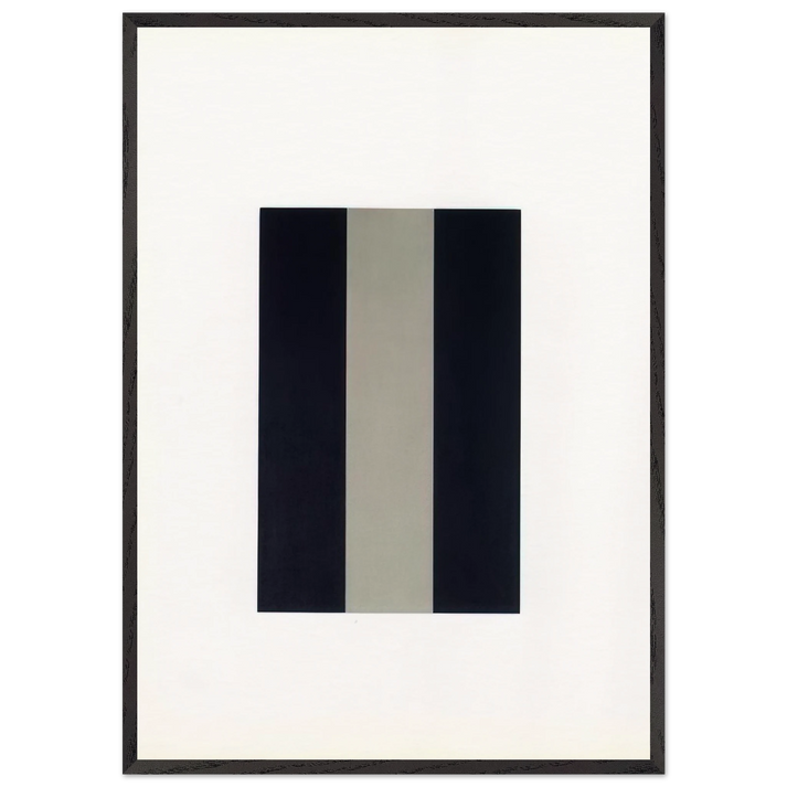 Star for Patti Smith - 1974 - Brice Marden 70x100 cm / 28x40 inches Framed Art Print – Black Wooden Frame