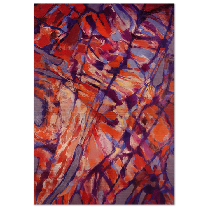 Terre assoiffée I - 1966 - Alfred Manessier Brushed Aluminum Print - 70x100 cm / 28x40 inches | Alfred Manessier Aluminum Print | Alfred Manessier Prints