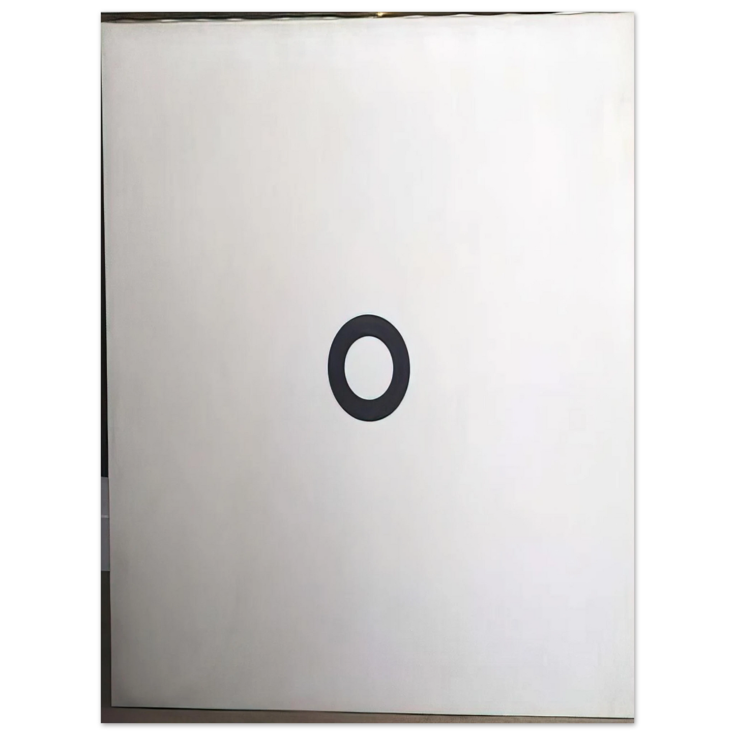 Daniel Buren - Cercle noir sur fond blanc - 1967 Fine Art Poster - Default Title