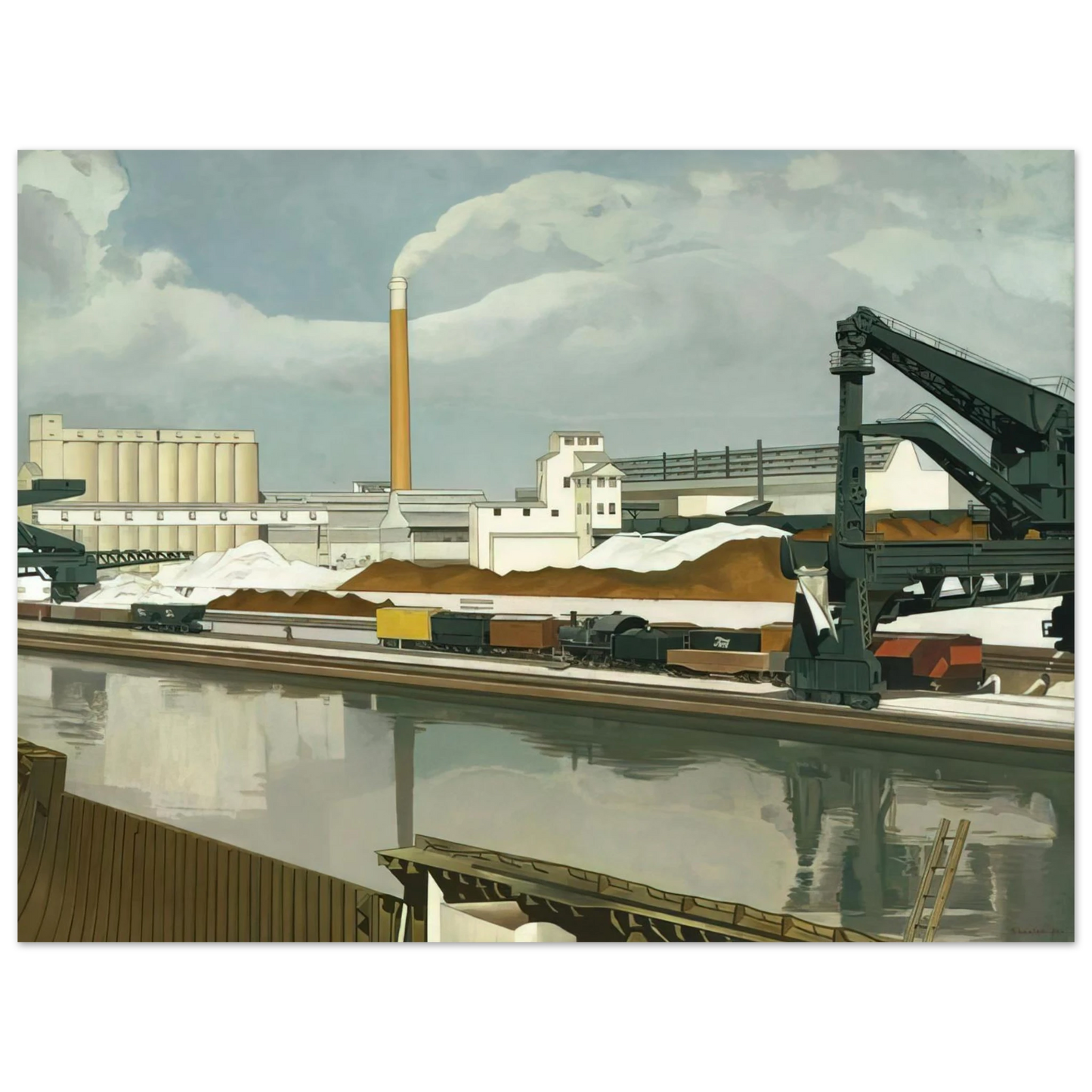 Charles Sheeler - American Landscape - 1930 Fine Art Poster - Default Title