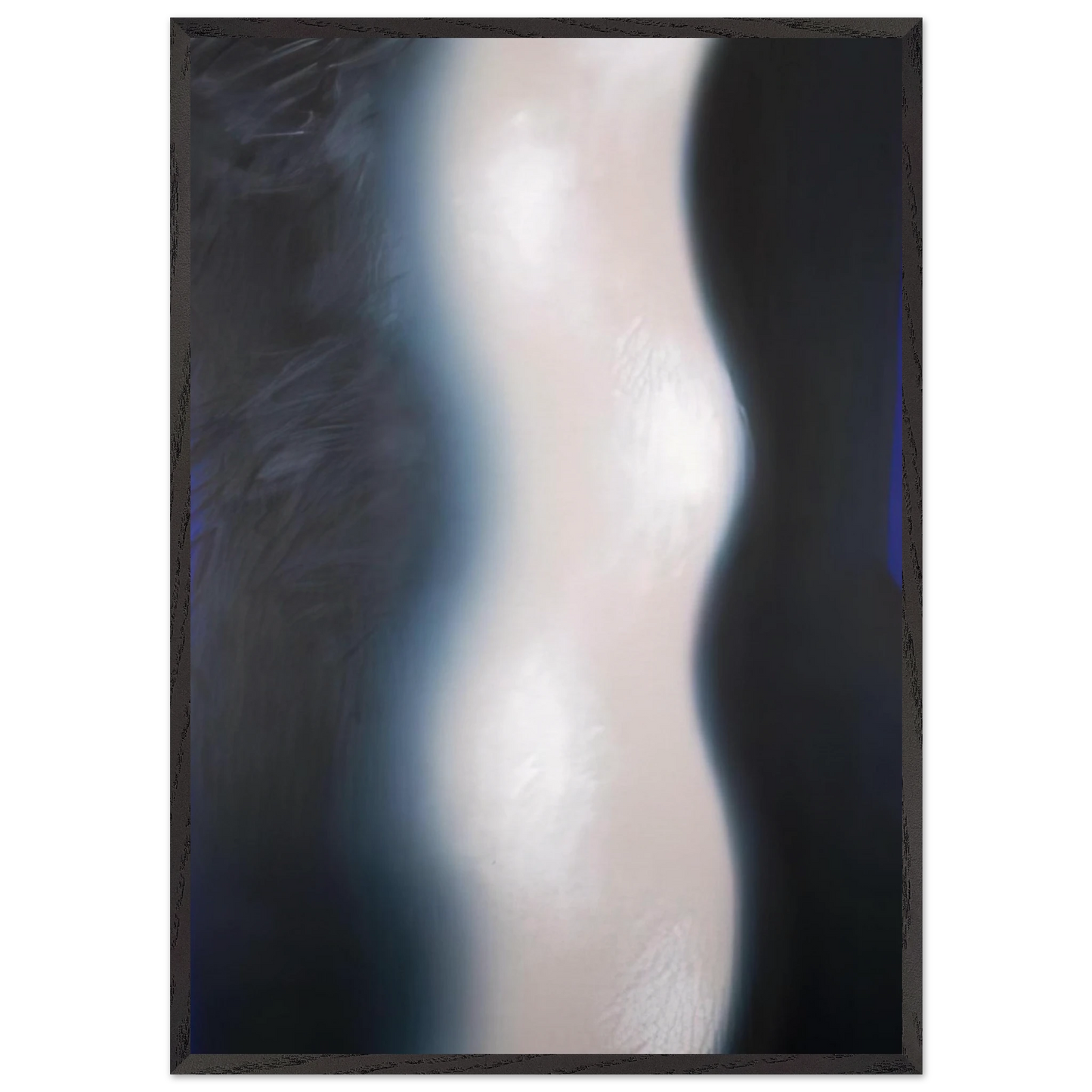 SU-38 - 1973 - Wojciech Fangor Framed Art Print – Black Wooden Frame - Default Title - -Framed Art Print