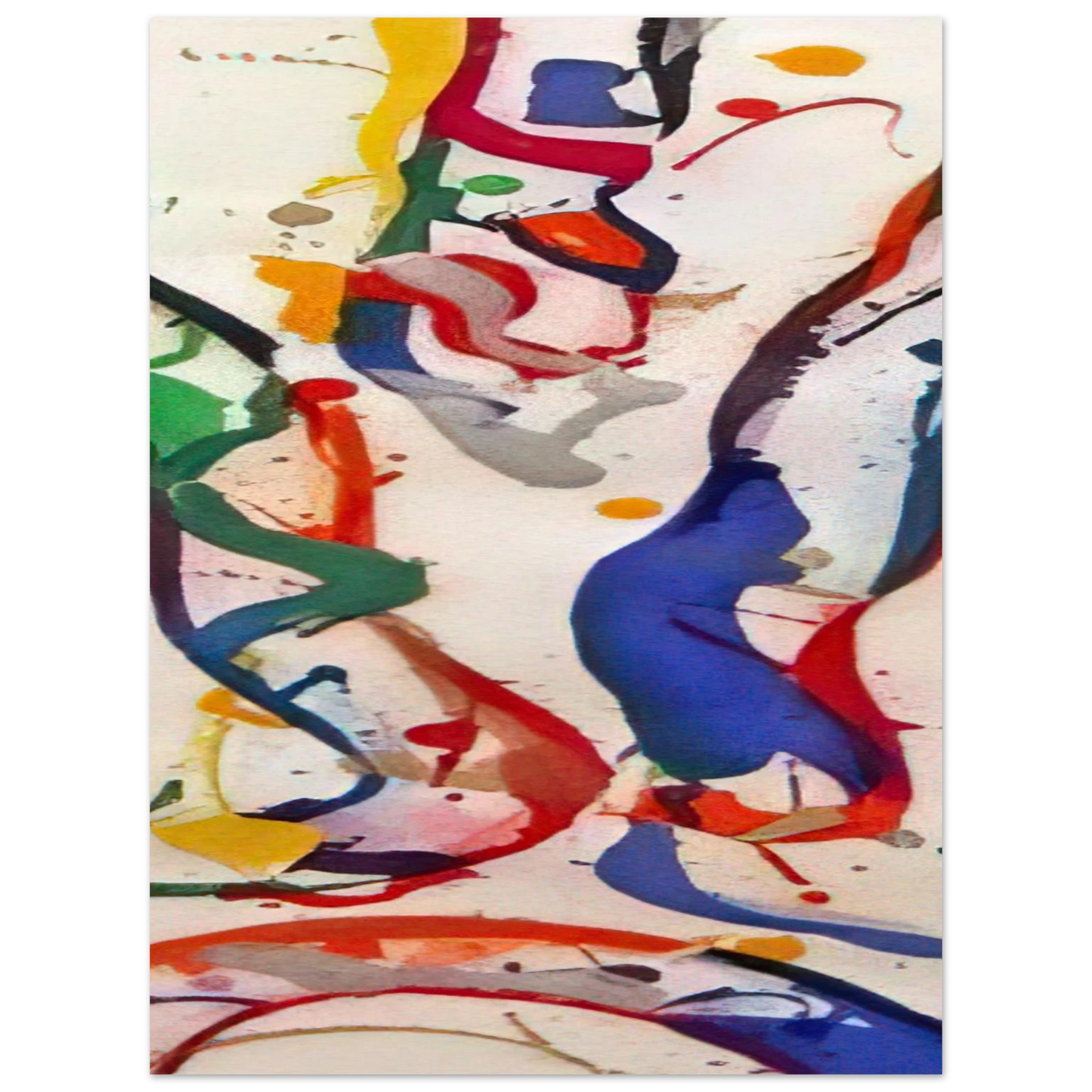 Sam Francis - Untitled 040 Fine Art Poster - Default Title