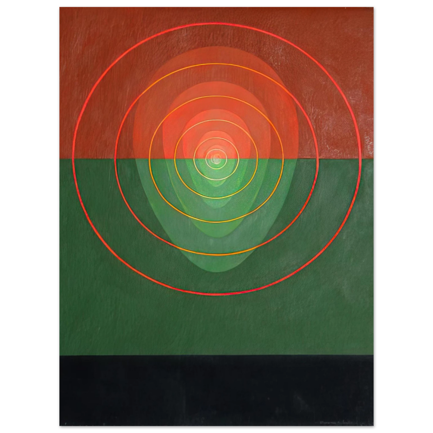 Clarence Holbrook Carter - Mandala No. 2 - 1968 Fine Art Poster - Default Title