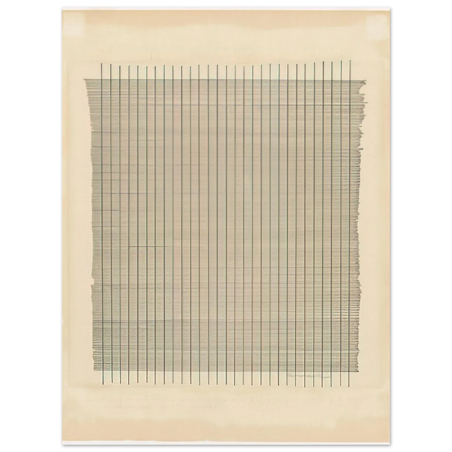 Agnes Martin - Tremolo Fine Art Poster - Default Title