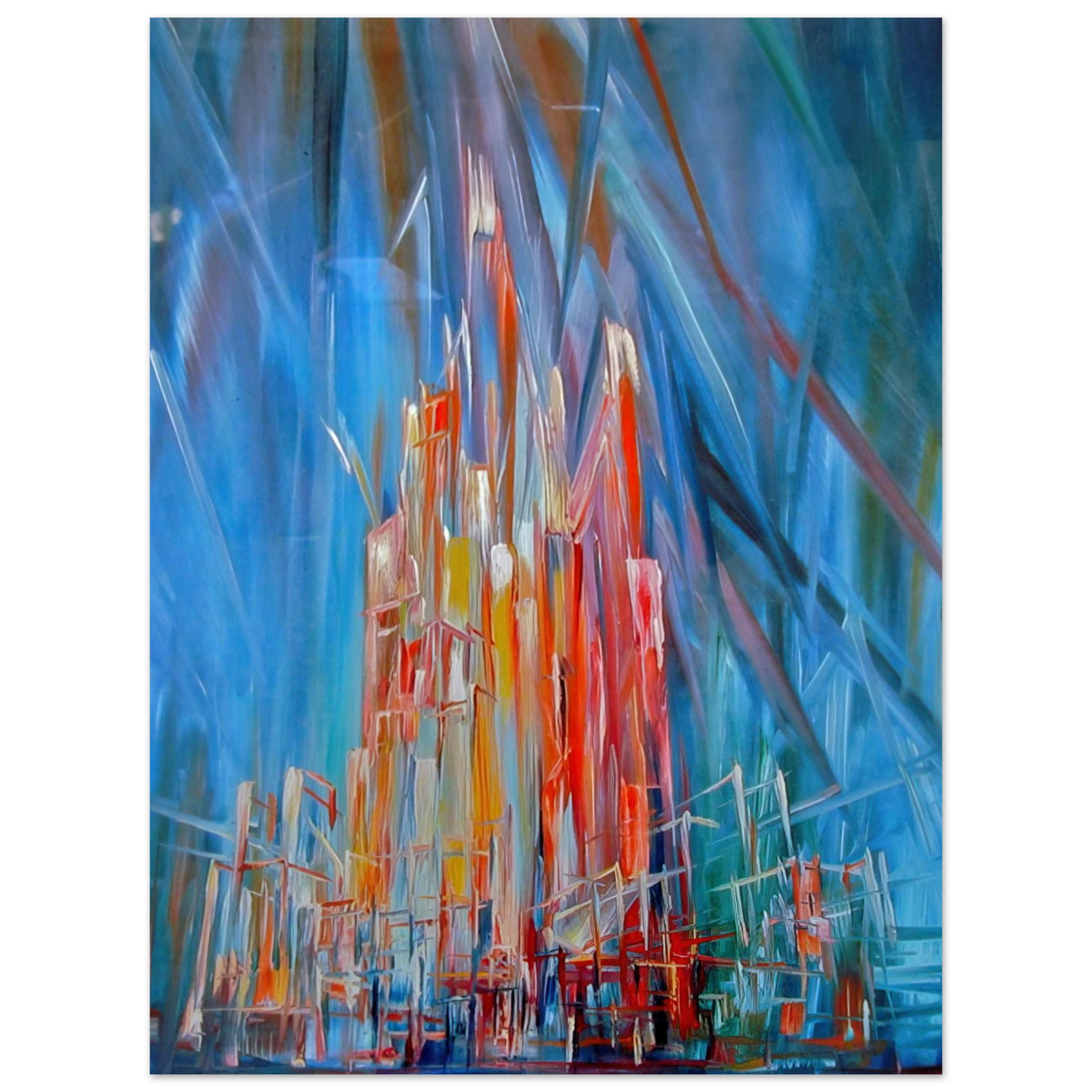 Konrad Zuse - Untitled - Kitsch Fine Art Poster - Default Title