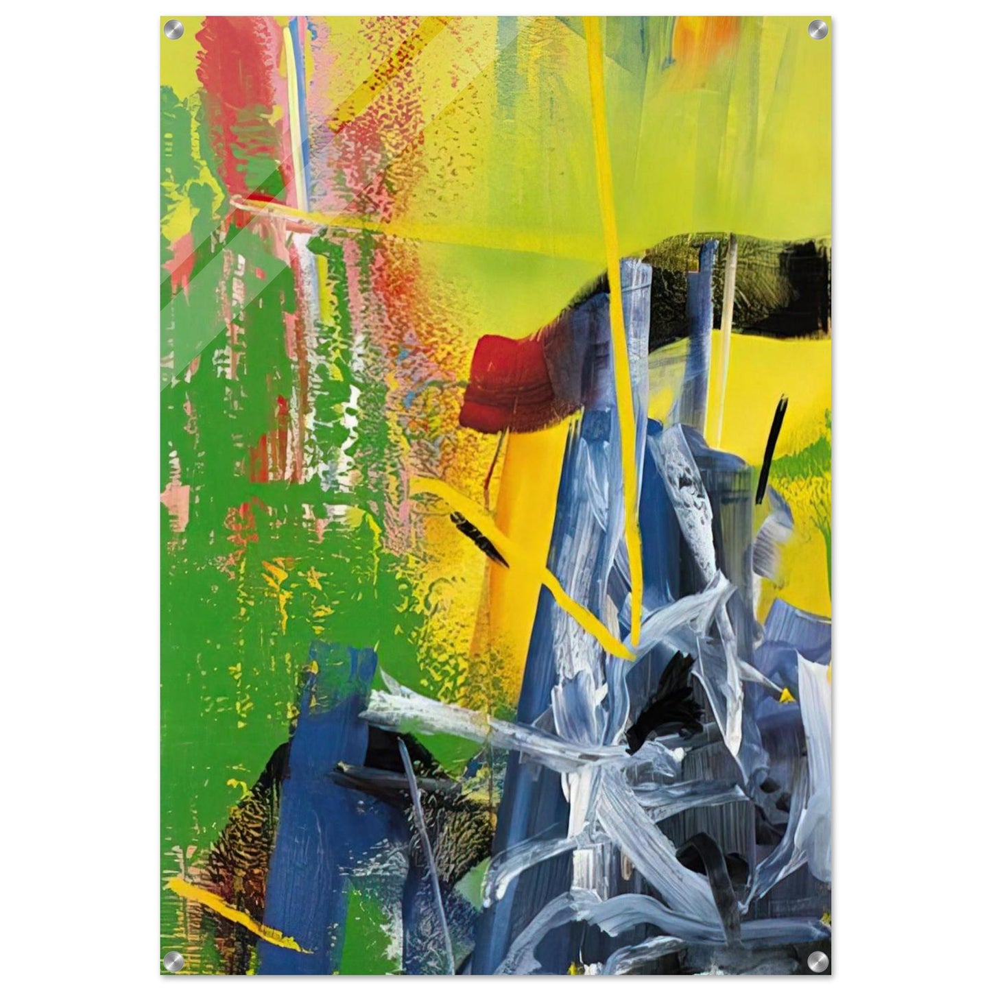 KORN - Gerhard Richter Acrylic Print - 70x100 cm / 28x40″ inches