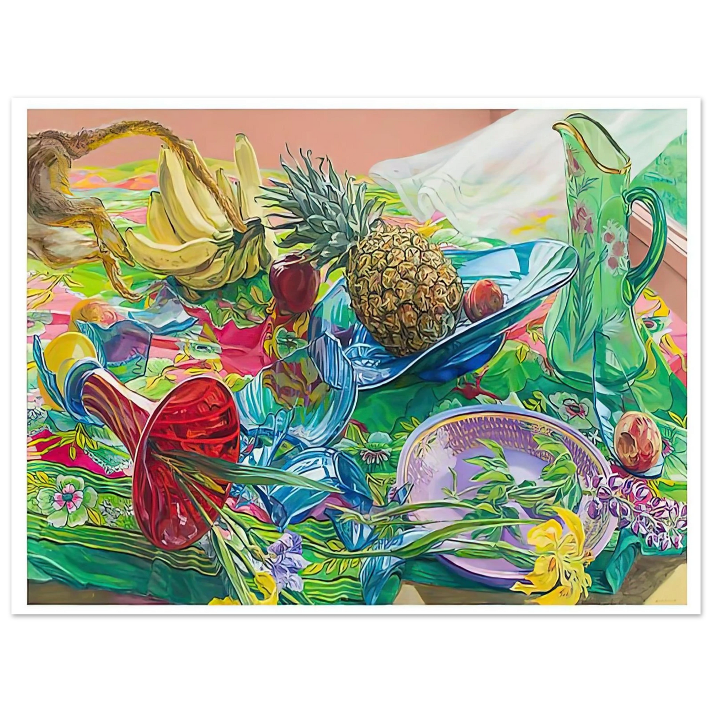 Janet Fish - MONKEY BUSINESS 2005 Fine Art Poster - Default Title