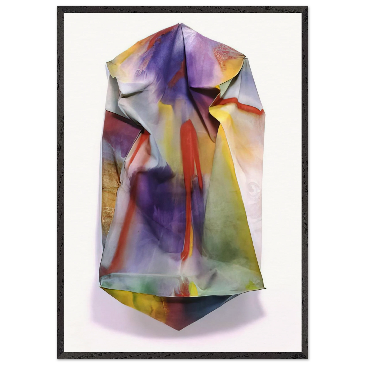 Wall Forest - Sam Gilliam Framed Art Print – Black Wooden Frame - Default Title - -Framed Art Print