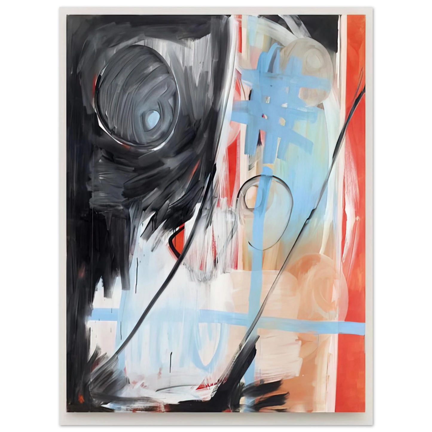 Michel Majerus - MoM Block Nr. 6 - 1999 Fine Art Poster - Default Title