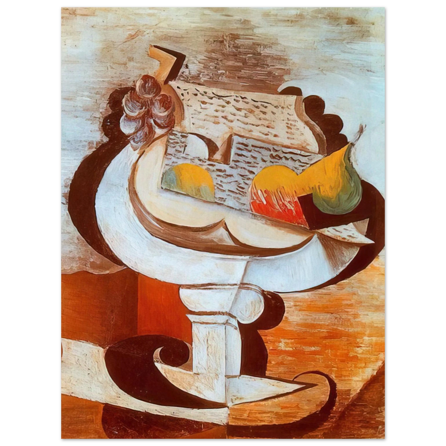 Pablo Picasso - Fruit dish Fine Art Poster - Default Title
