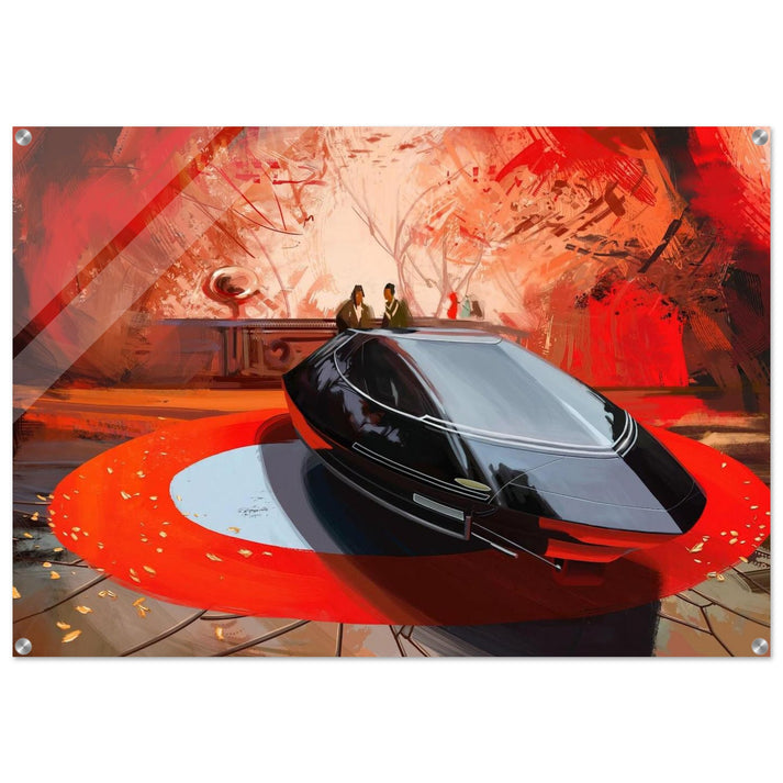 Syd Mead - Syd Mead Acrylic Print - 70x100 cm / 28x40″ inches | Syd Mead Wall Art | Syd Mead Prints