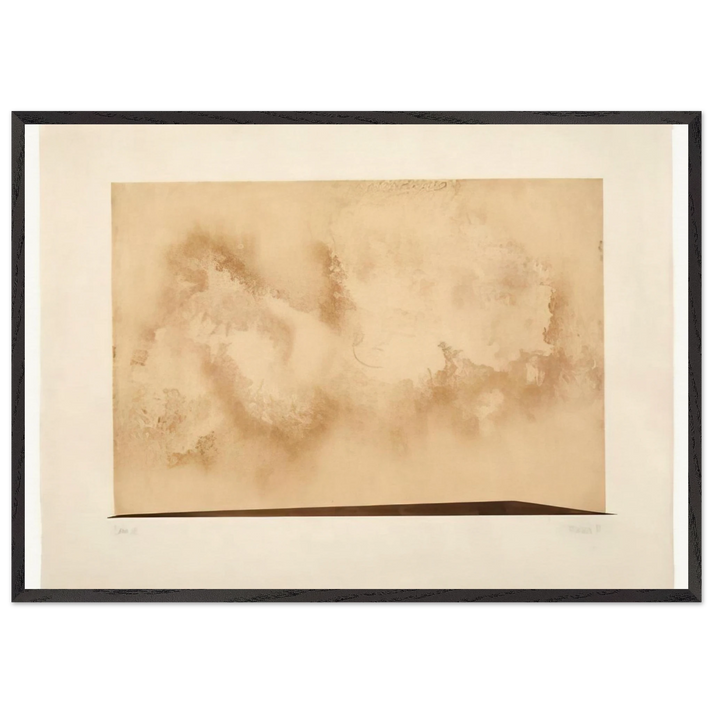 Deka 28 - 1987 - John Cage 70x100 cm / 28x40 inches Framed Art Print – Black Wooden Frame