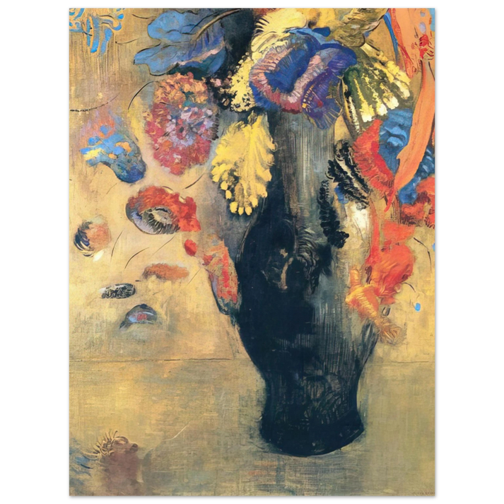 Odilon Redon - FLOWERS 75x100 cm / 30x40inches Fine Art Poster