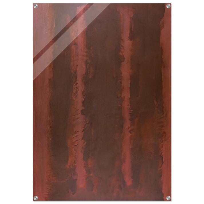 Black on Maroon - 1958 - Mark Rothko Acrylic Print - 70x100 cm / 28x40″ inches | Mark Rothko Wall Art | Mark Rothko Prints