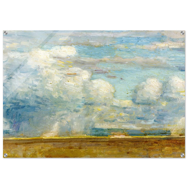 Clouds also known as Rain Clouds over Oregon Desert - Childe Hassam Acrylic Print - 70x100 cm / 28x40″ inches