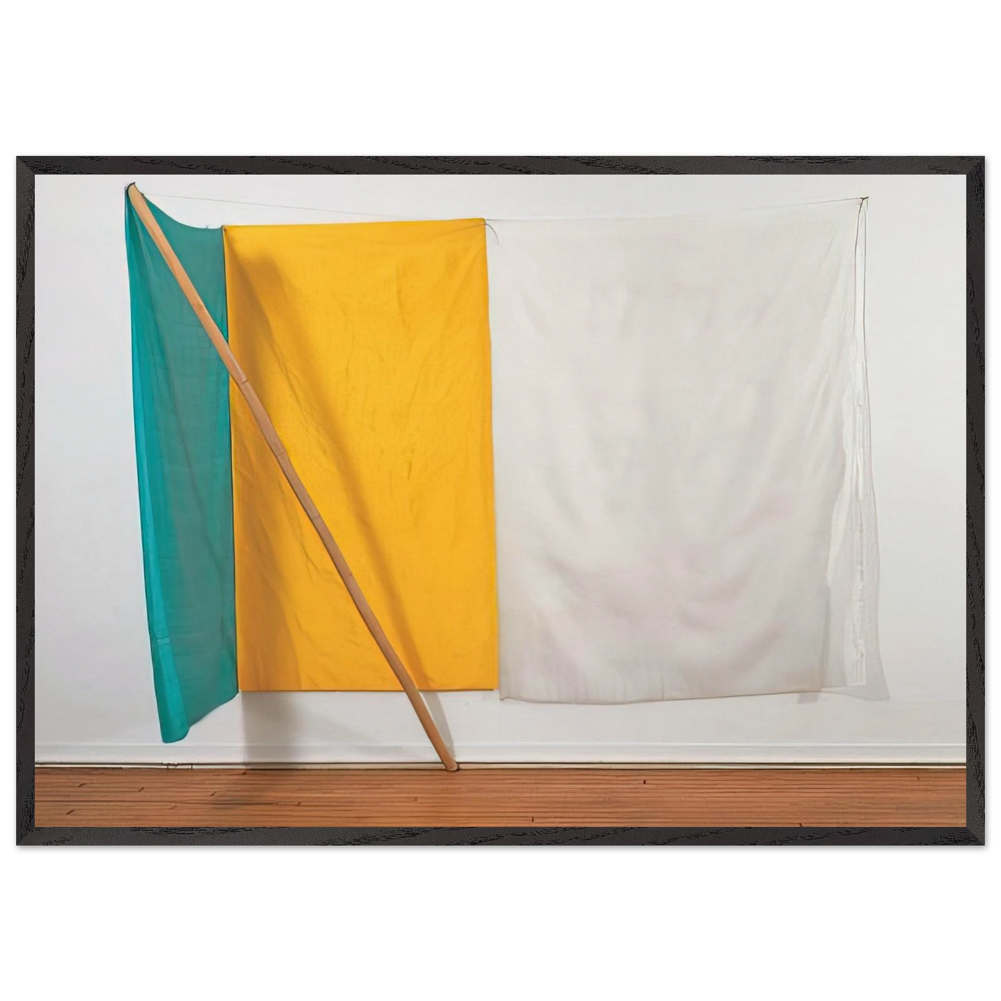 PILOT JAMMER 1975 - Robert Rauschenberg 70x100 cm / 28x40 inches Framed Art Print – Black Wooden Frame