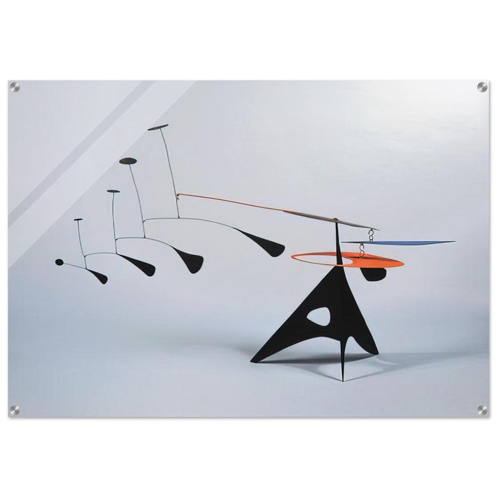 BLUE FEATHER 1948 - Alexander Calder Acrylic Print - 70x100 cm / 28x40″ inches