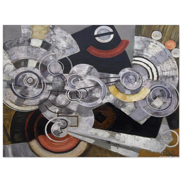 Frantisek Kupka - Fanny Machine - The machinery 75x100 cm / 30x40inches Fine Art Poster