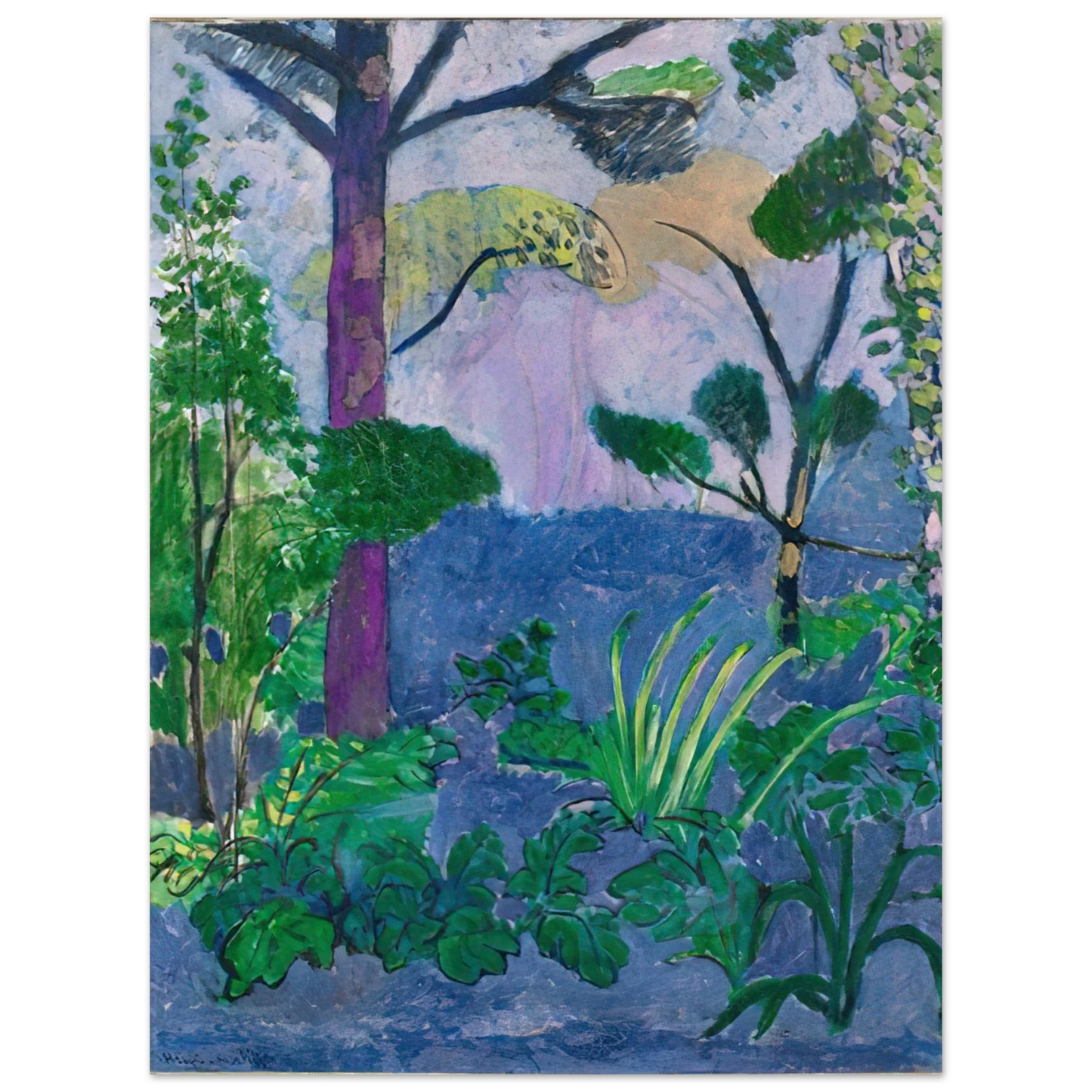 Henri Matisse - ACANTHUS MOROCCAN LANDSCAPE 1912 Fine Art Poster - Default Title
