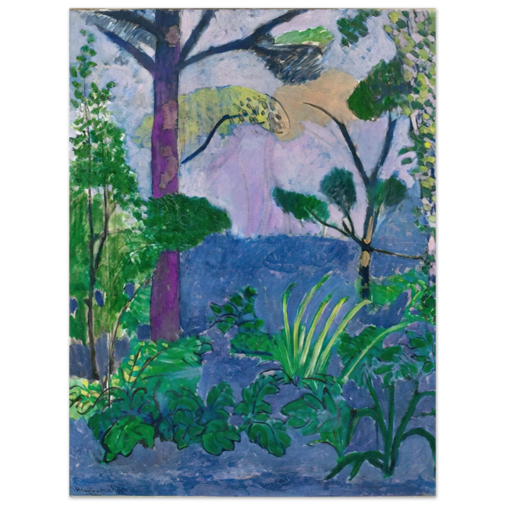 Henri Matisse - ACANTHUS MOROCCAN LANDSCAPE 1912 75x100 cm / 30x40inches Fine Art Poster