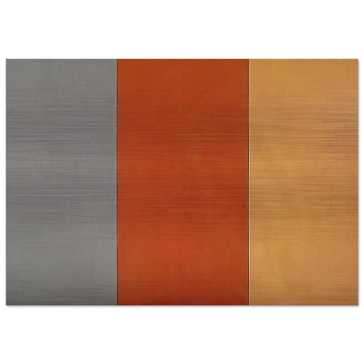 For Pearl - 1970 - Brice Marden Brushed Aluminum Print - 70x100 cm / 28x40 inches | Brice Marden Aluminum Print | Brice Marden Prints