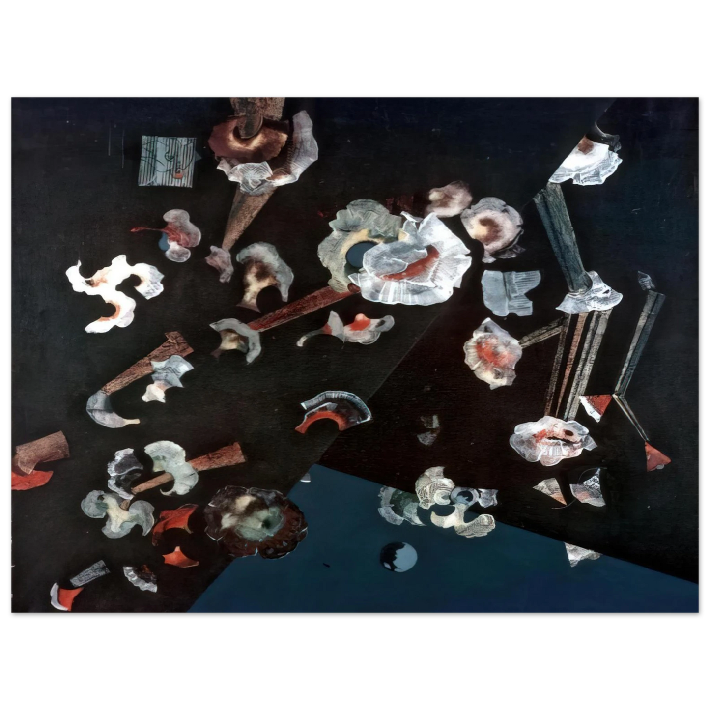 Max Ernst - Flowers of seashells Fine Art Poster - Default Title