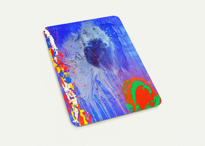 Life and Love - 2010 By John Hoyland Pack of 10 Post Cards | John Hoyland Post Cards | A6 (10.5 x 14.8 cm) - 4.1 x 5.8 inches