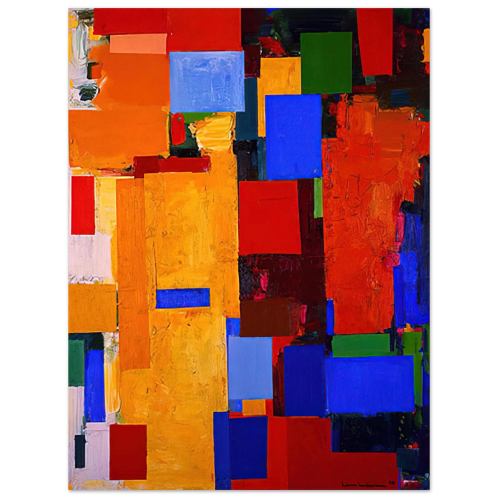 Hans Hofmann - Equinox 75x100 cm / 30x40inches Fine Art Poster