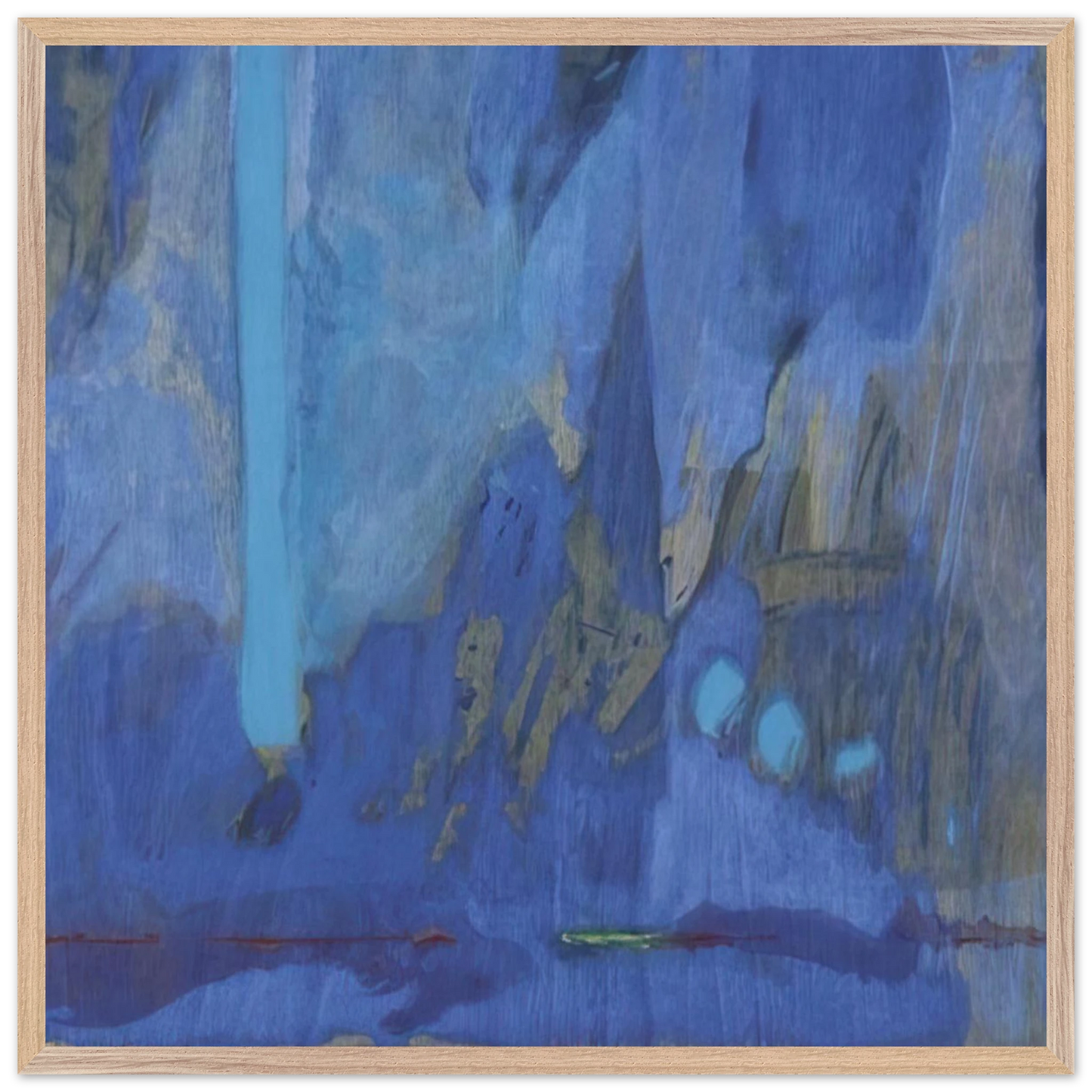 Helen Frankenthaler - Tales of Genji III - 1998 Wall art - 70x100 cm / 28x40 inches - Fine Art Poster - -